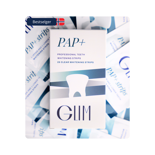 PAP+ Tannbleking Strips